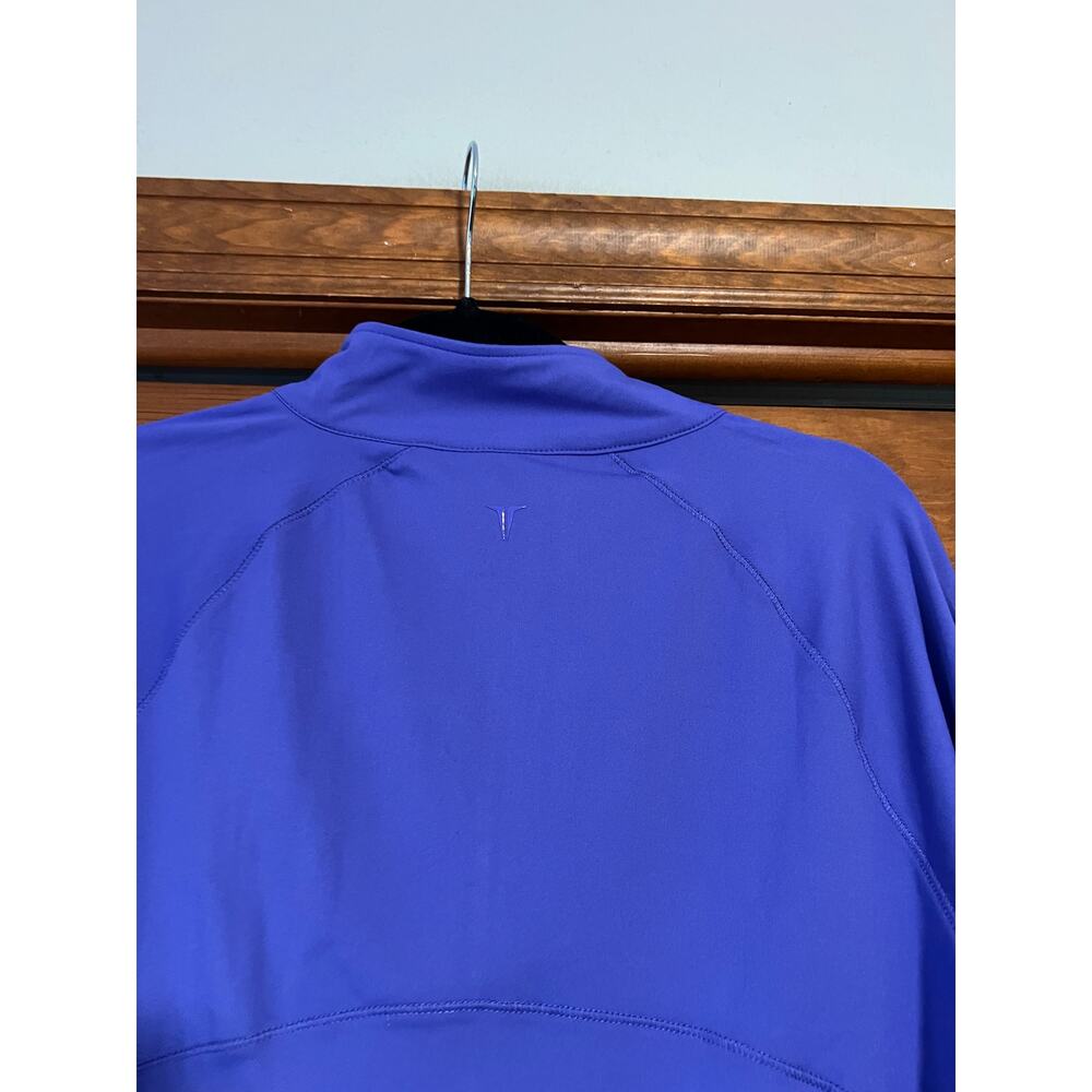 TITIN Women's Zip Up Athletic Jacket Athleisure Activewear Gym Sporty Purple XL - Picture 11 of 11